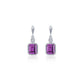 June Birthstone Dangle Earrings