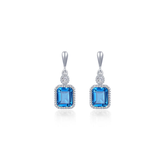 December Birthstone Earrings