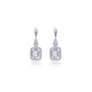 April Birthstone Dangle Earrings