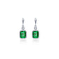 May Birthstone Dangle Earrings