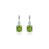 August Birthstone Dangle Earrings