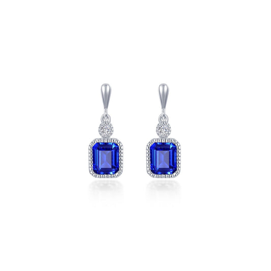 September Birthstone Dangle Earrings