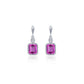 October Birthstone Dangle Earrings