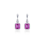 October Birthstone Dangle Earrings