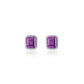 June Birthstone Solitaire Stud