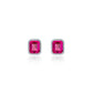 July Birthstone Solitaire Stud