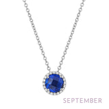 Lafonn Lab Grown Sapphire Birthstone Necklace