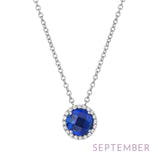 Lafonn Lab Grown Sapphire Birthstone Necklace