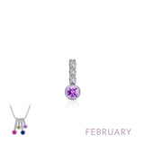 PD SIMULATED DIAMOND/AMETHYST