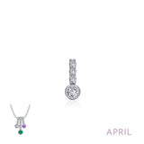 PD SIMULATED DIAMOND S.S. PT 0