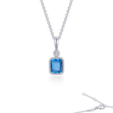 PD SIMULATED DIAMOND/BLUE TOPA