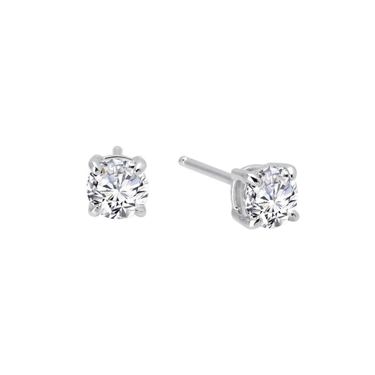 Simulated Diamond Stud Earrings