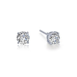 Simulated Diamond Stud Earrings