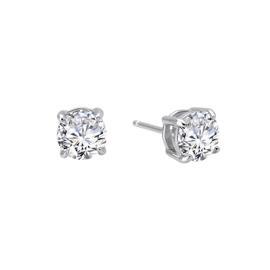 Simulated Diamond Stud Earrings