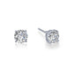Simulated Diamond Stud Earrings