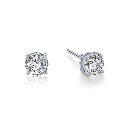 Simulated Diamond Stud Earrings