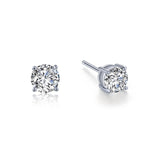 Simulated Diamond Stud Earrings