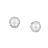 Cultured Freshwater Pearl Stud Earrings