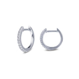 Dainty Huggie Hoops