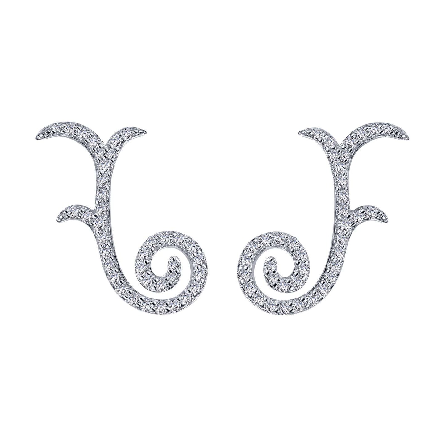 Curvy Ear Climber Earrings