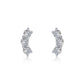 3 Stone Bar Earrings