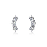 3 Stone Bar Earrings