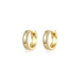 High-Polished Circle Hoops