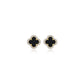 0.4 CTW Halo Stud Earrings