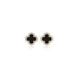 0.4 CTW Halo Stud Earrings