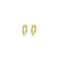 Huggie Hoop Earrings 11mm