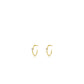 10mm High Polised Hoop Earring
