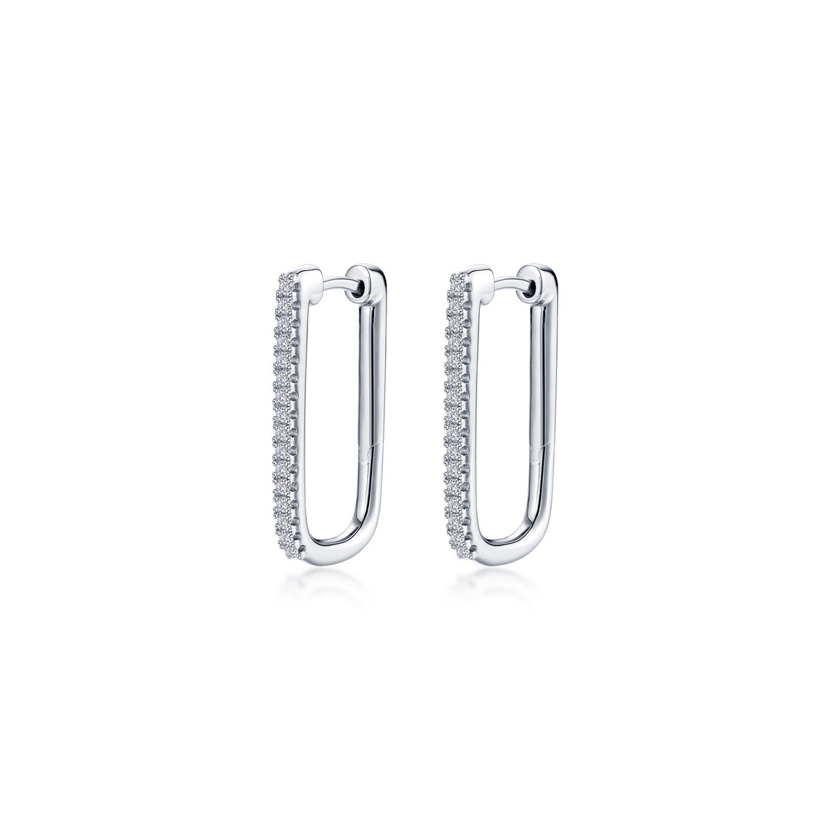 Rectangle Hoop Earrings