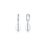 Cowrie Shell Dangle Earrings