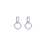 Lumina Cube Dangle Earrings