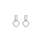Lumina Cube Dangle Earrings