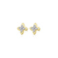 Magnolia Blossom Stud Earrings