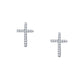 Dainty Cross Stud Earrings