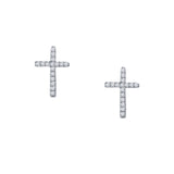Dainty Cross Stud Earrings