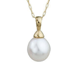 14K  Fresh Water Pearl Drop Necklace