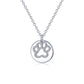 Paw Print Necklace