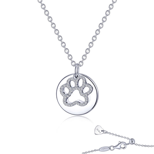 Paw Print Necklace