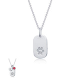 Paw Print Necklace