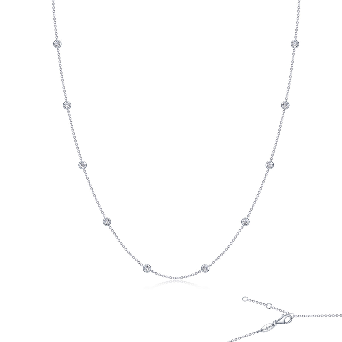 Classic Station Necklace 20"