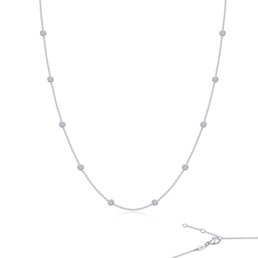 Classic Station Necklace 20"
