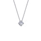 Simulated Diamond Solitaire Necklace