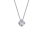 Simulated Solitaire Necklace