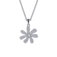 Pave Petal Necklace