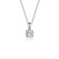 1 CTW 4-Prong Solitaire Neckla