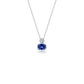 Regal Cushion-Cut Necklace