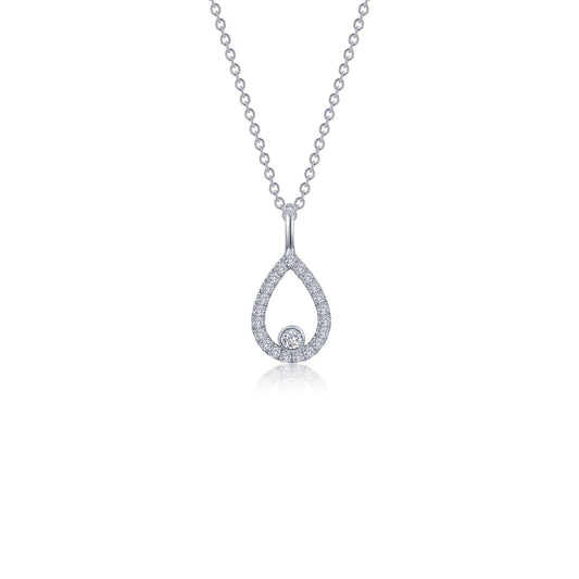 Classic Pear-Shaped Necklace
